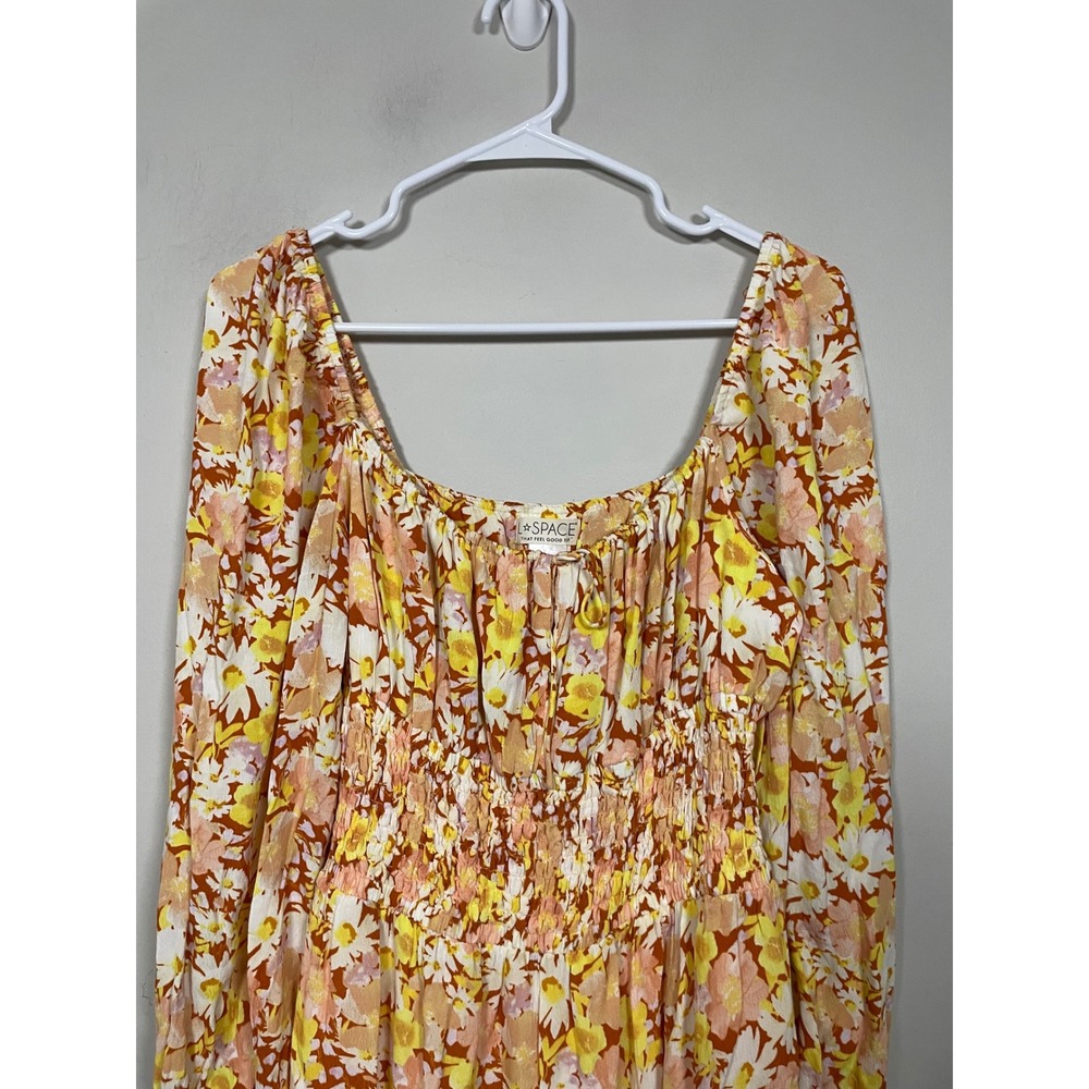 L*Space Cassidy Dress in What In The Carnation Floral Size XL Beach Feminine - Picture 3 of 11